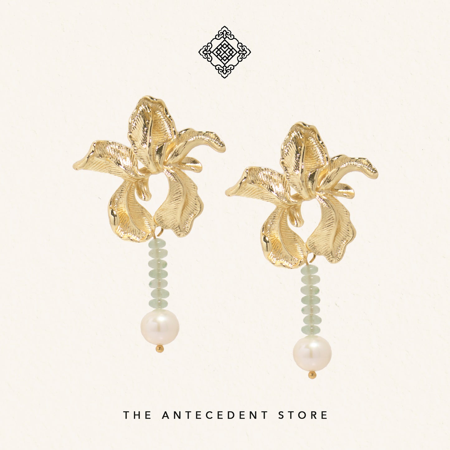 Orchid Opulence: Earrings Inspired by Singapore's National Flower | Look 1