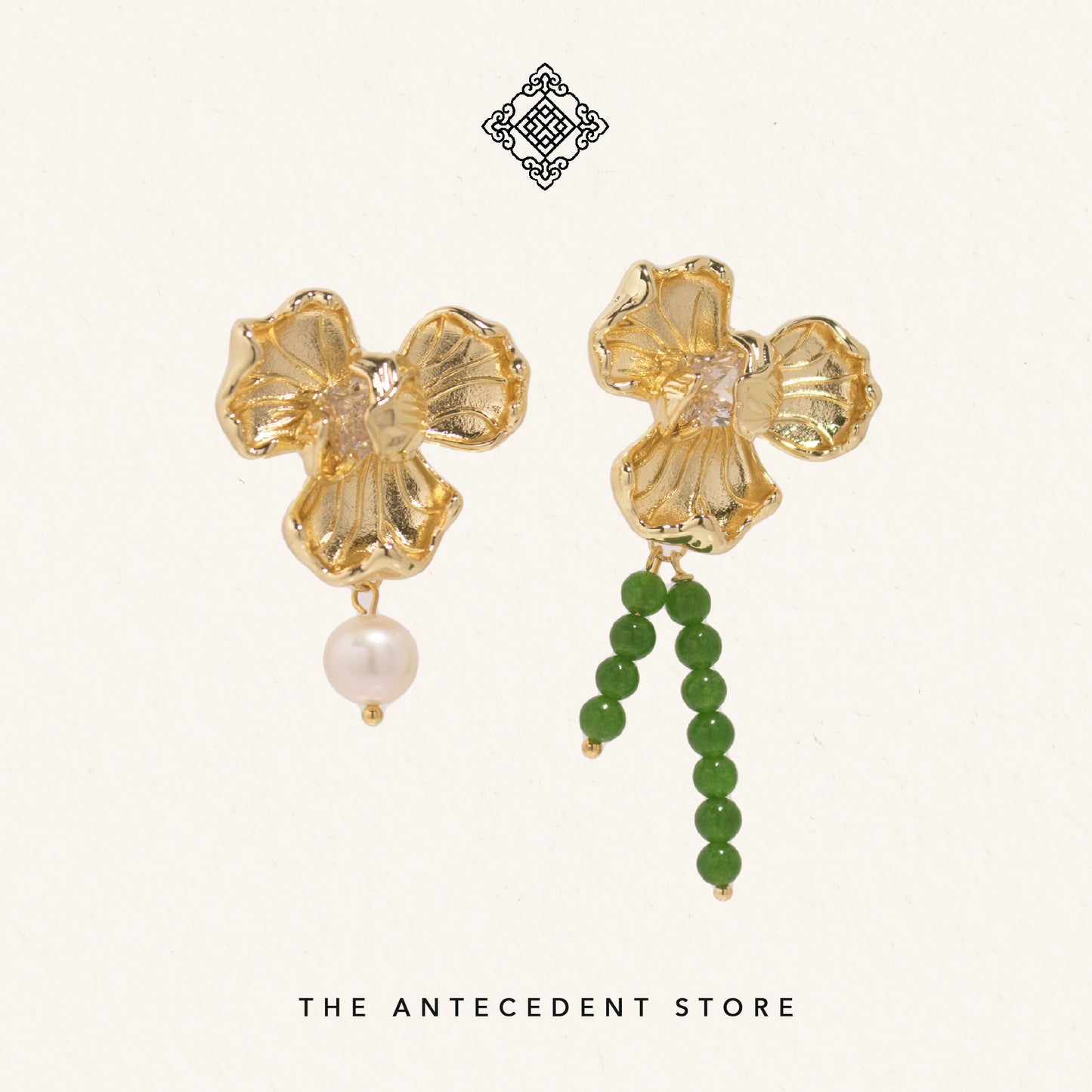 Orchid Opulence: Earrings Inspired by Singapore's National Flower | Look 4