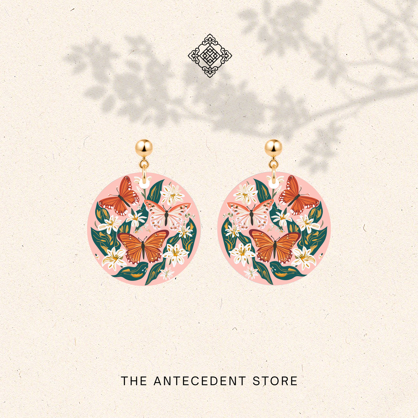 蝶舞·花间 | Butterfly Garden Earrings