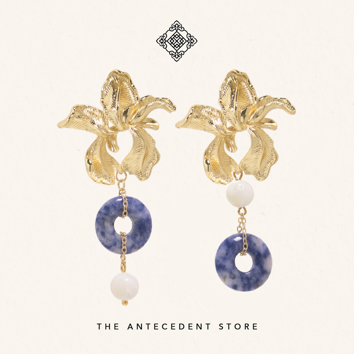 Orchid Opulence: Earrings Inspired by Singapore's National Flower | Look 3