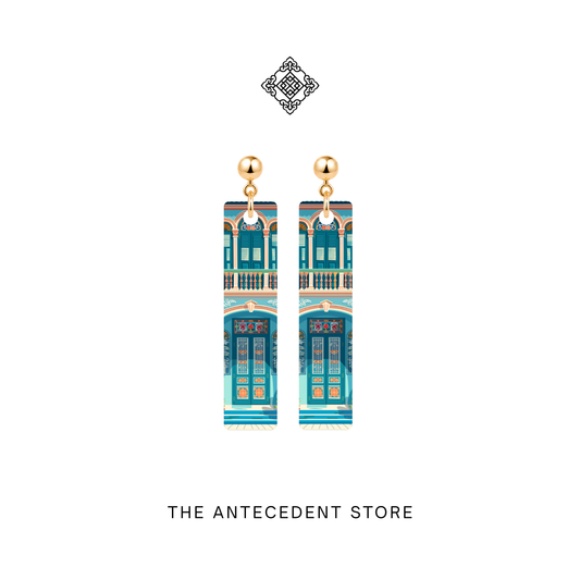Joo Chiat Peranakan Shophouse Earrings