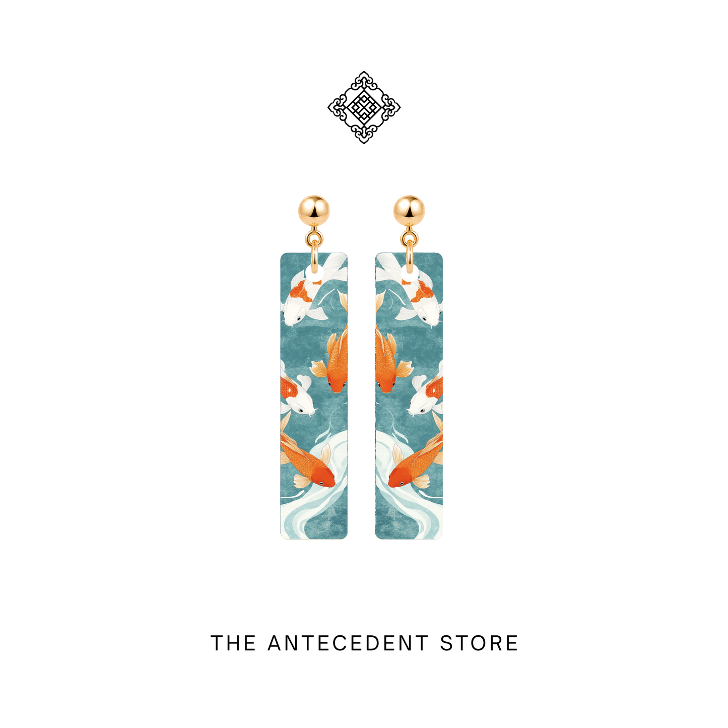 锦鲤·跃川 | Koi Earrings