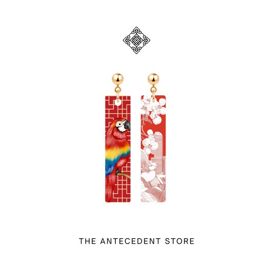 狮城·双景 | Singapore Dualscape Earrings