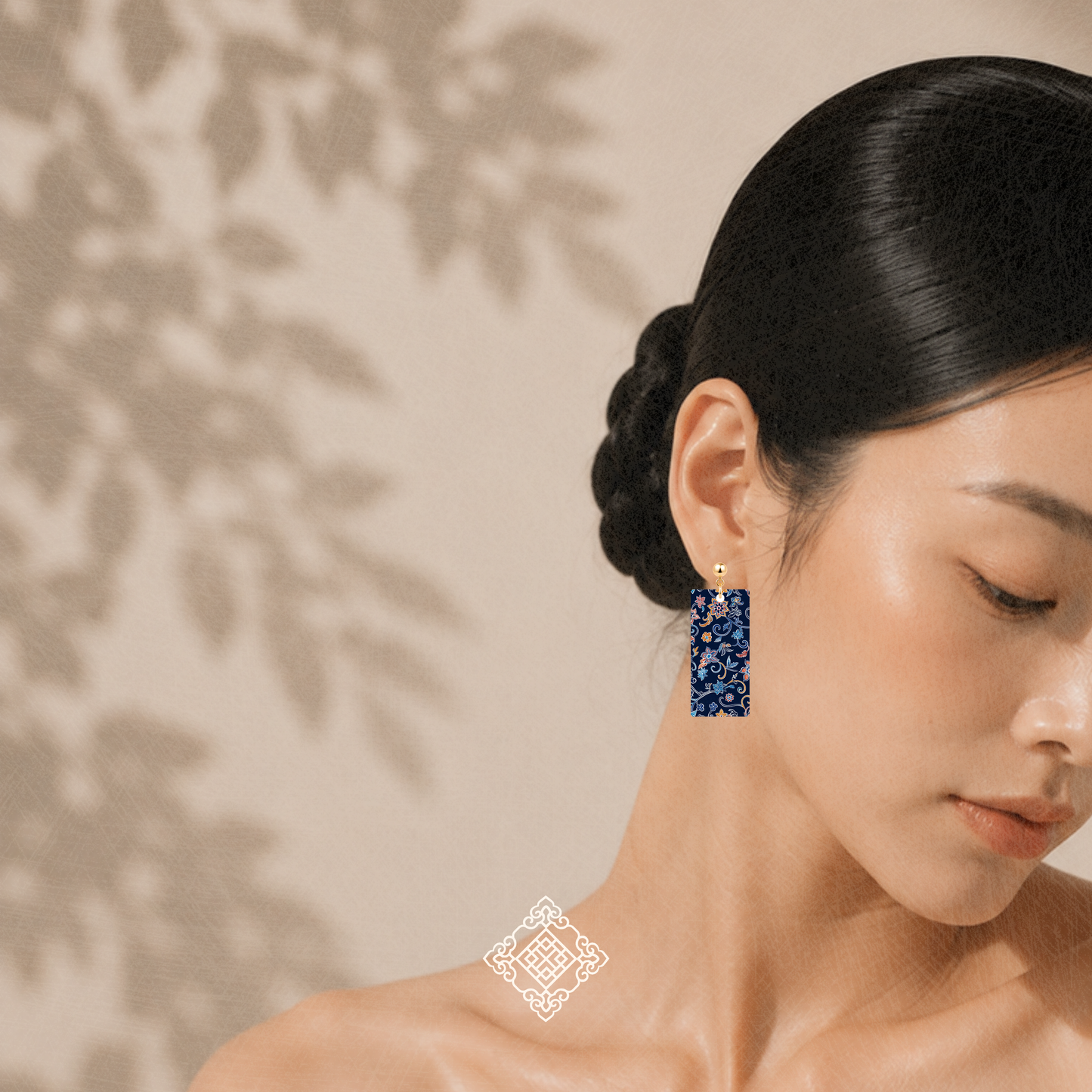 Reimagined Batik Earrings