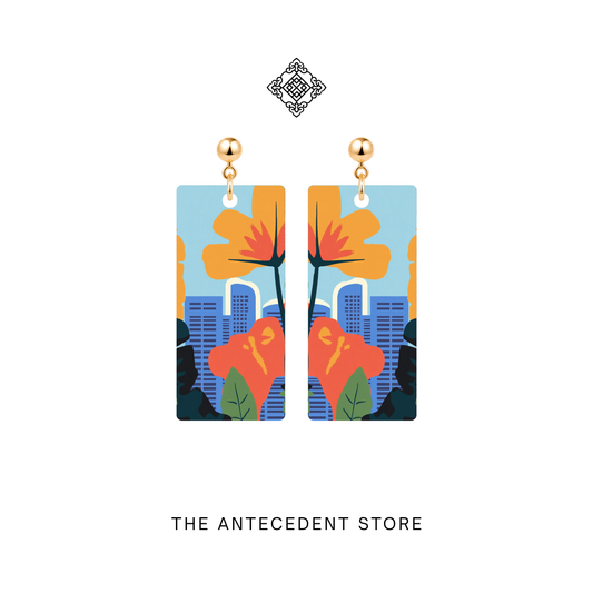 Singapore Skyline Earrings | Island Colours Series No. 01
