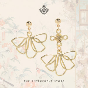 TAS CLASSIC: LOOK 16 ｜Auspicious Knot Earrings