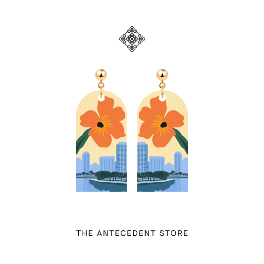 Singapore Skyline Earrings | Island Colours Series No. 05