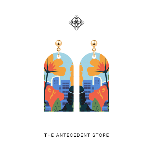 Singapore Skyline Earrings | Island Colours Series No. 02