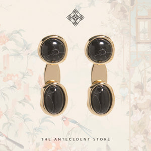 TAS CLASSIC: LOOK 17 ｜Two-Ways Green Earrings