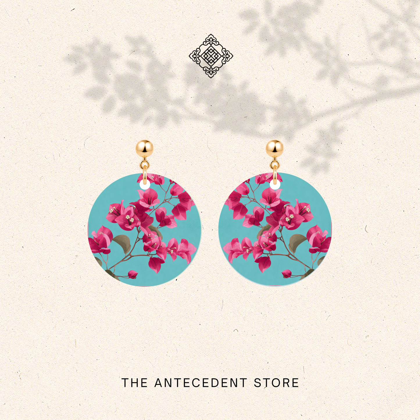 Bougainvillea Earrings