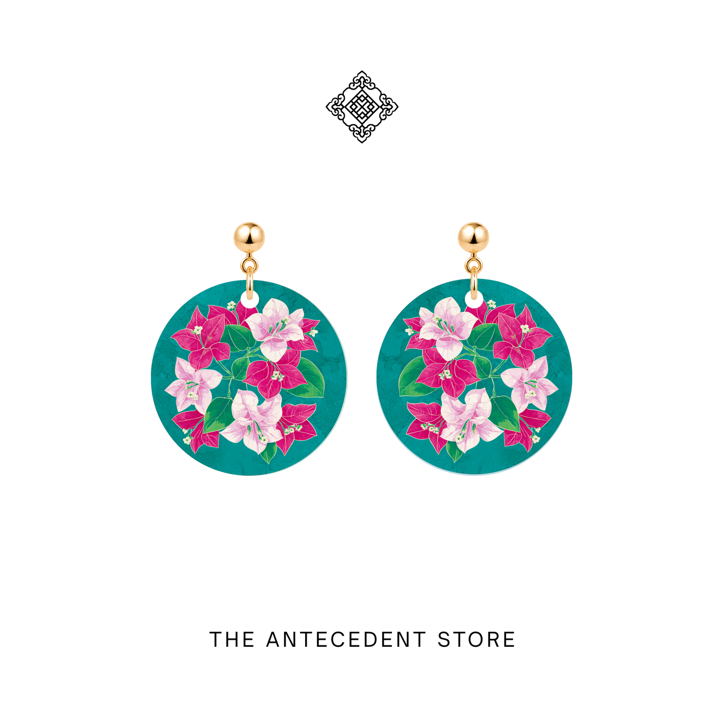 Bougainvillea Bloom Earrings