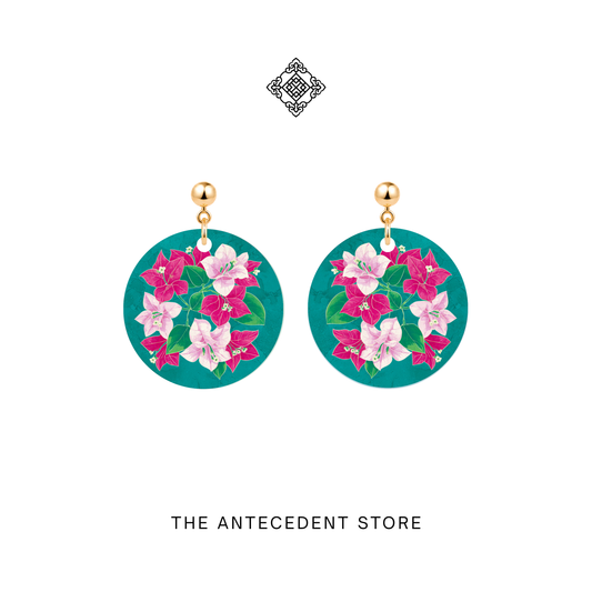 Bougainvillea Bloom Earrings