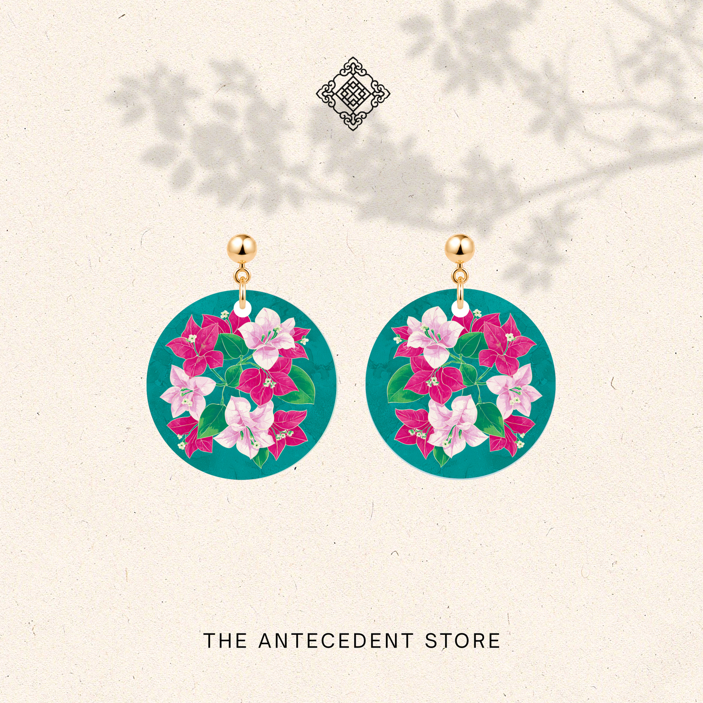 Bougainvillea Bloom Earrings