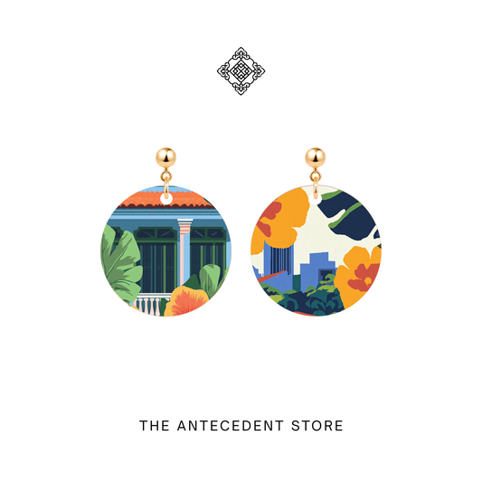 新旧相映 | Singapore Heritage & Skyline Earrings