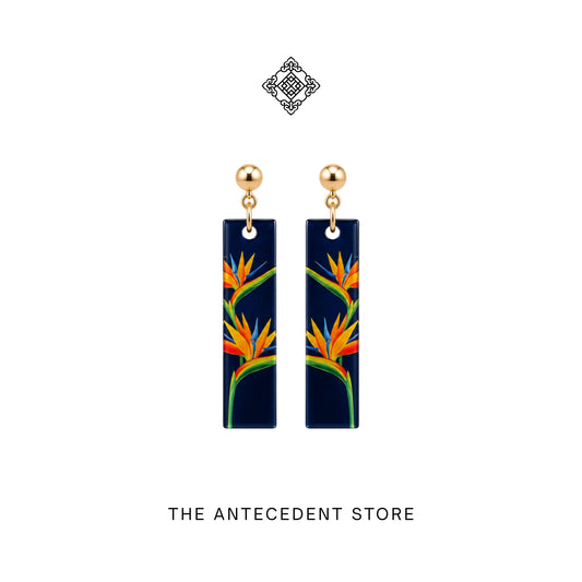 Bird of Paradise Earrings | Stories Of Singapore