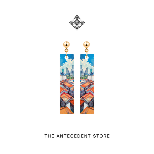 Singapore Skyline Earrings