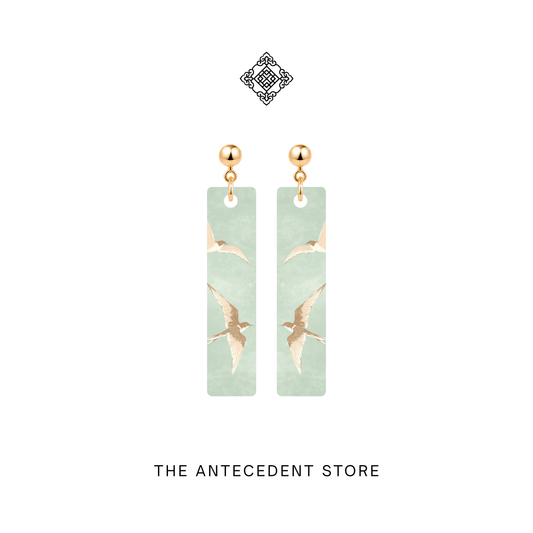 飞燕·喜至 | Swallow Earrings