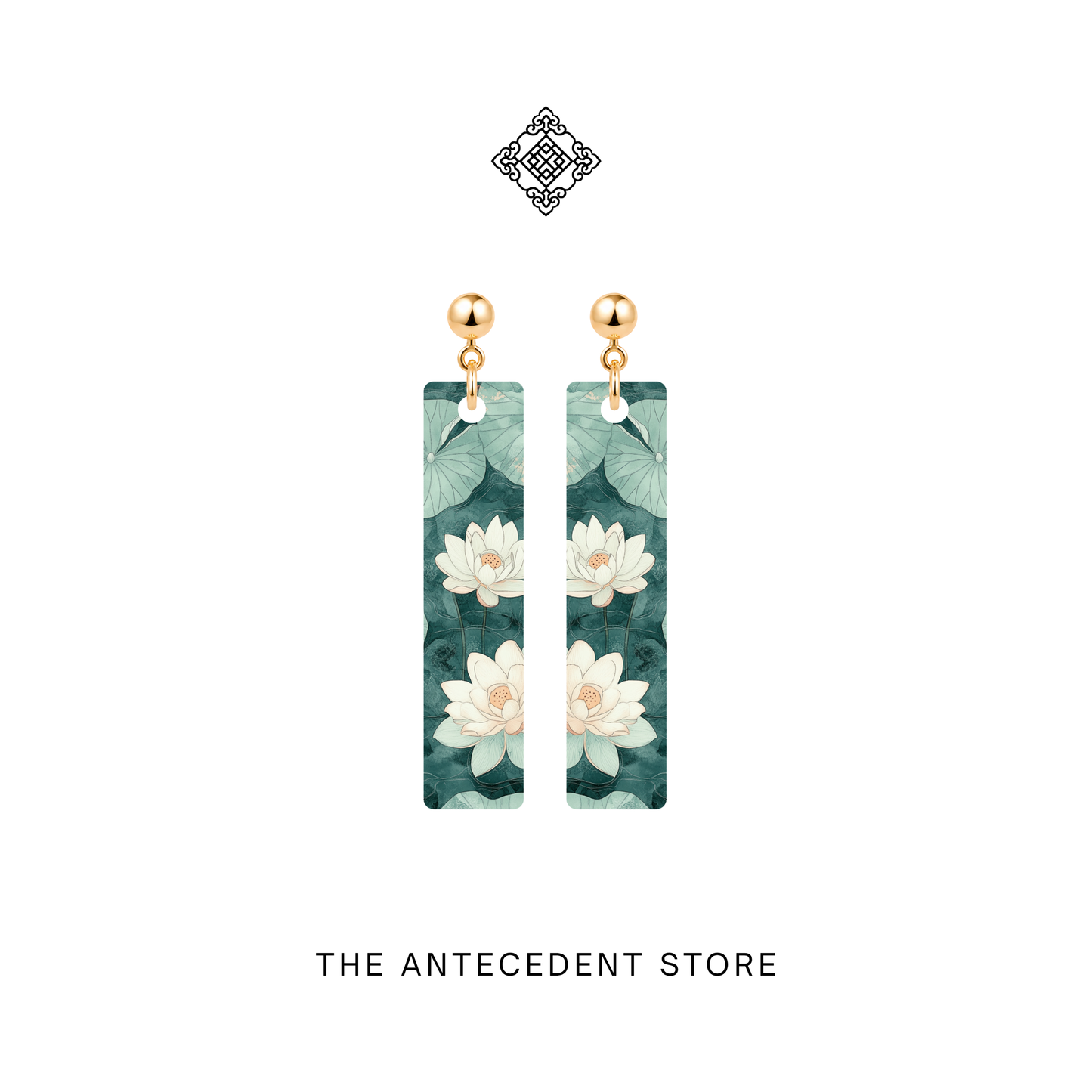 芙蕖·清韵 | Lotus Earrings