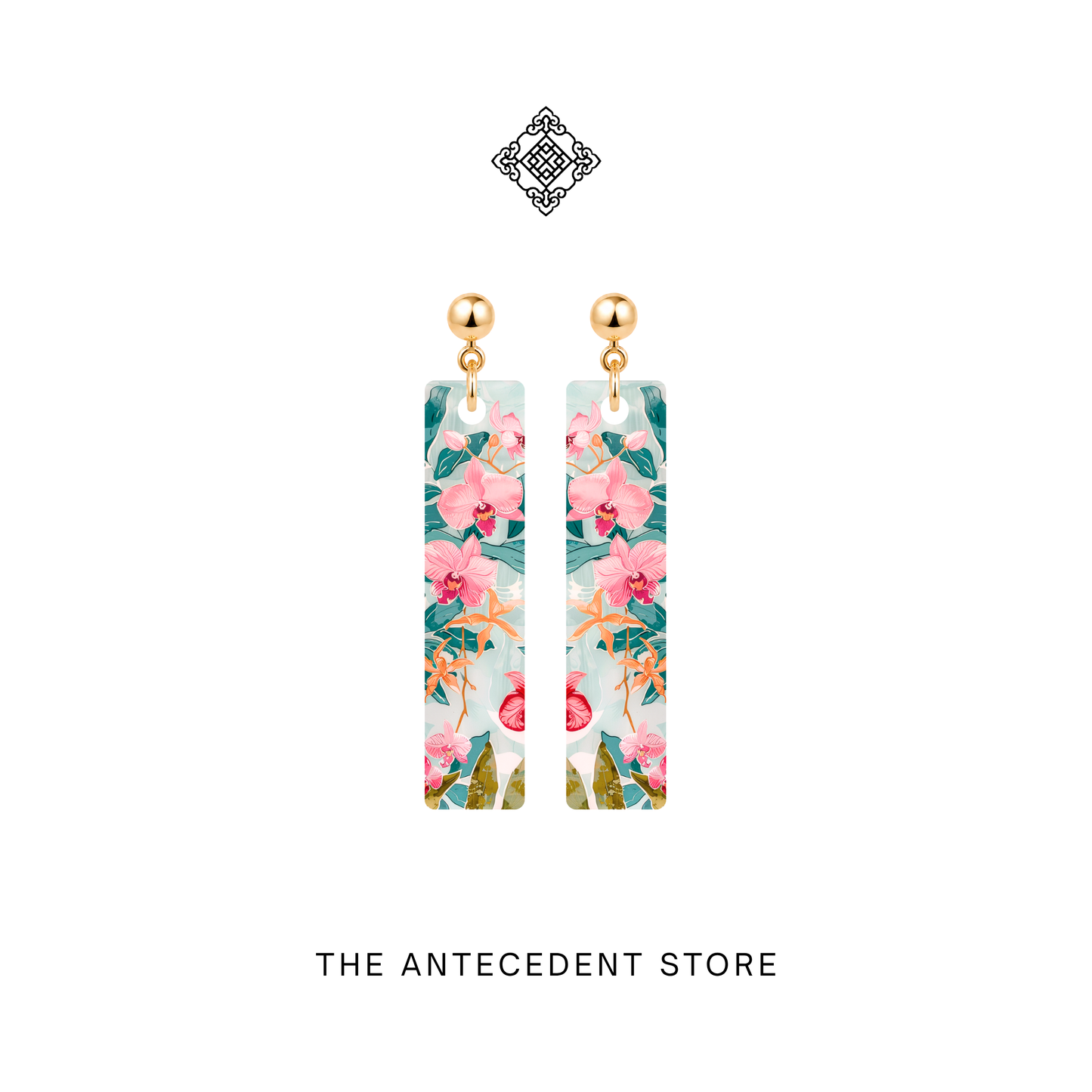 娘惹·绮色 | Nyonya Vanda Earrings