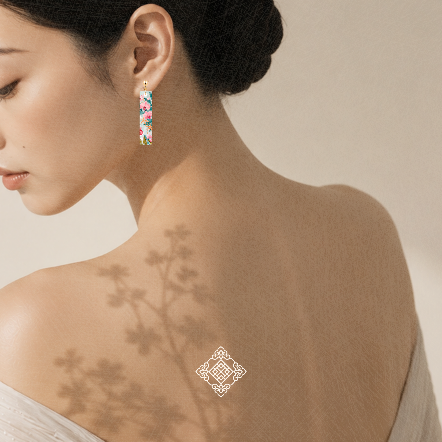 娘惹·绮色 | Nyonya Vanda Earrings