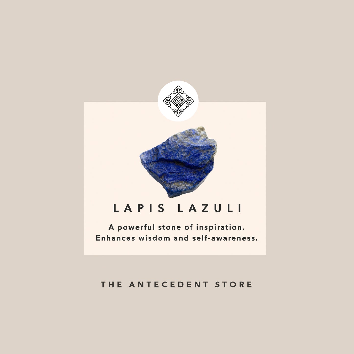 福 | Blessings Lapis Lazuli Earrings - 14K Gold Plated Jewelry